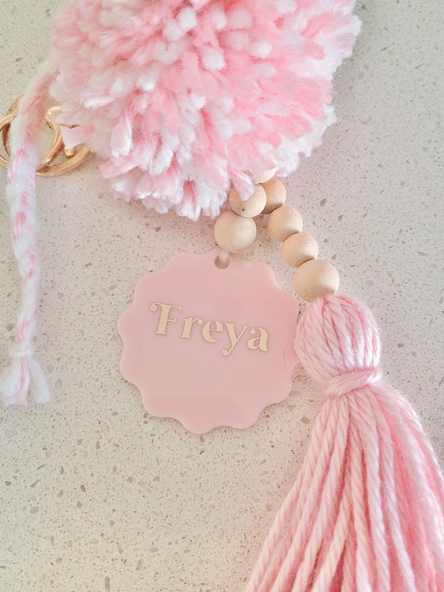 Personalised Bag Tag | Key Ring | Room Decor | Multiple Colour Options