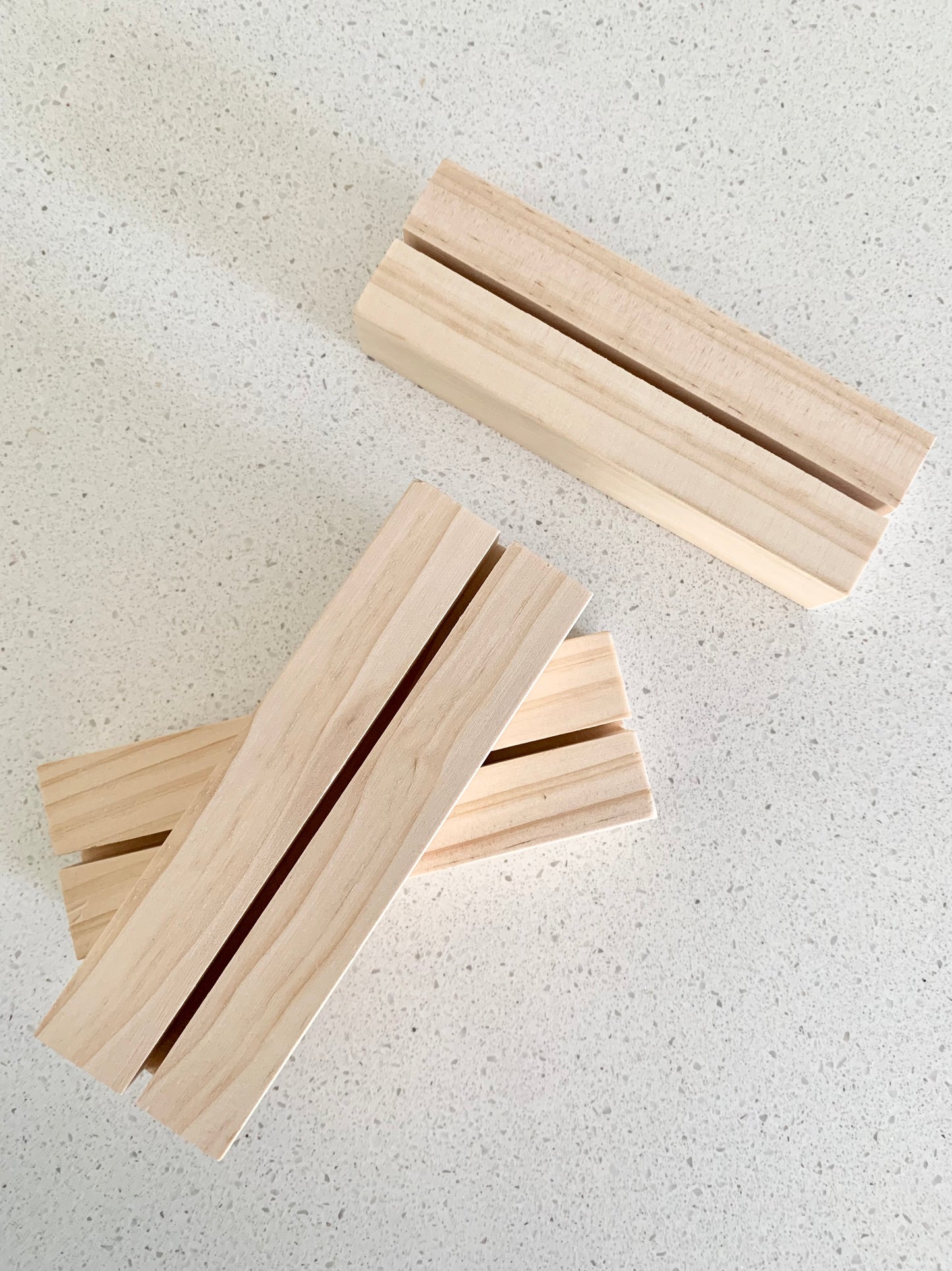 Timber Plaques Stand | Timber Base | Rectangle
